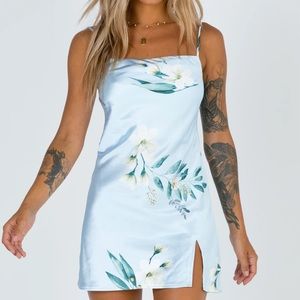 Light Blue Mini Dress